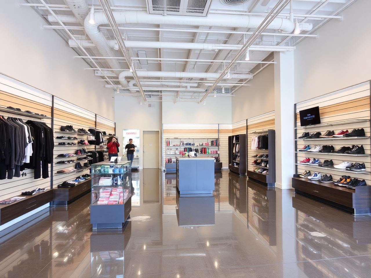 Commercial retail buildout