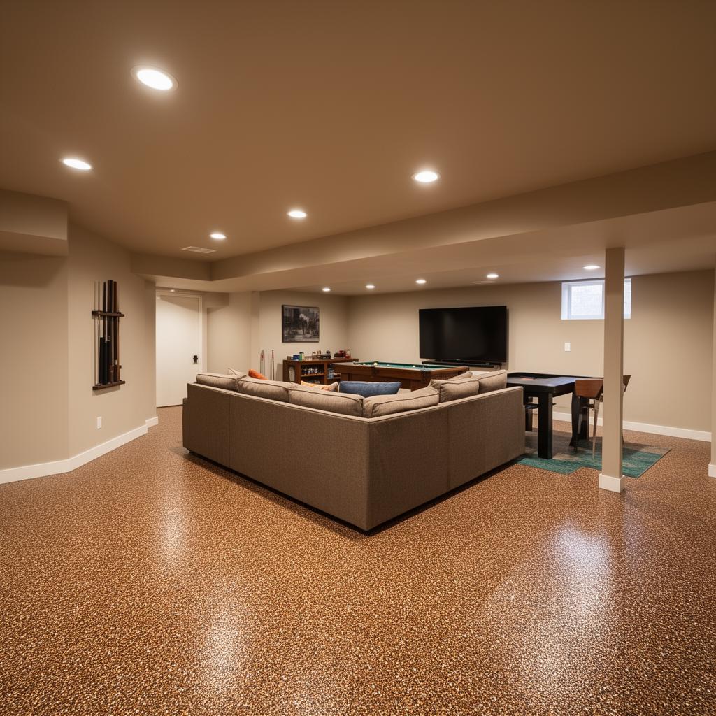 North York Basement Flake Coat