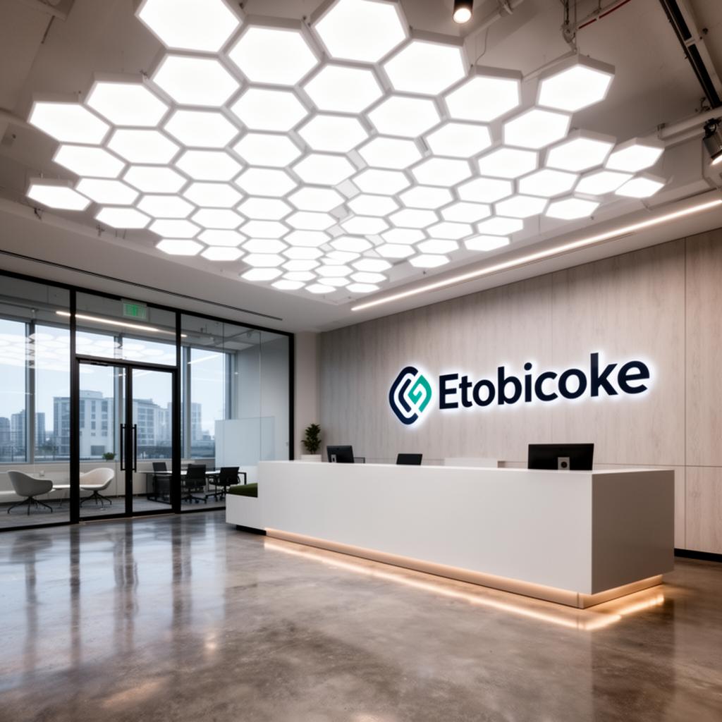 Etobicoke Office Feature Ceiling